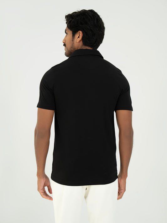 Basic Polo T shirt – Black
