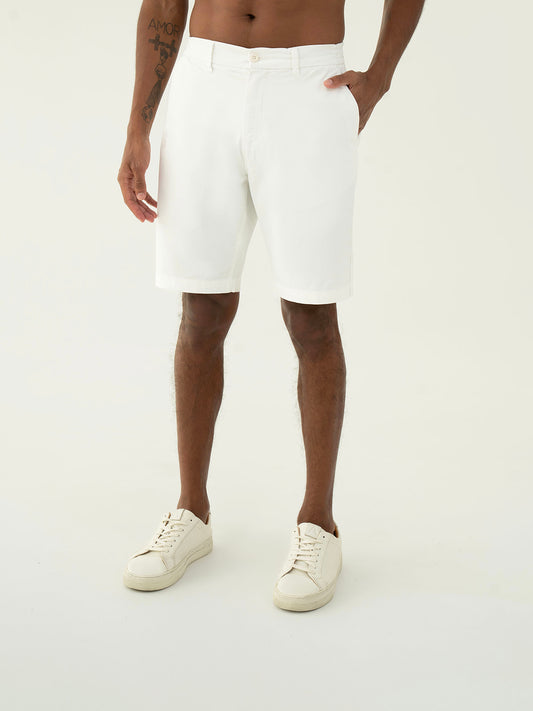 Cotton Shorts – White