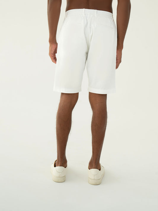 Cotton Shorts – White