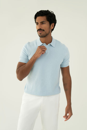 بولو تريكو - ازرق فاتح