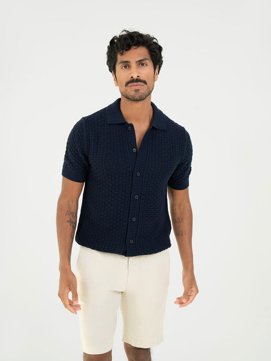 Triko Shirt - Navy
