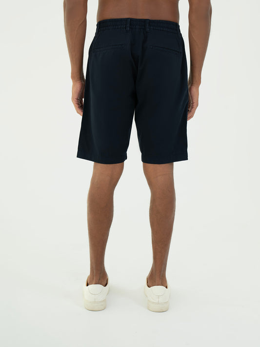 Cotton Shorts – Navy