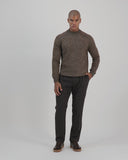 Cotton Blend Knit Sweater