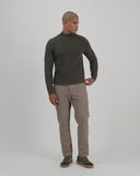 Cotton Mock Neck Sweater