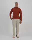 Cotton Mock Neck Sweater