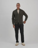 Basic Full Zip Knit Sweater